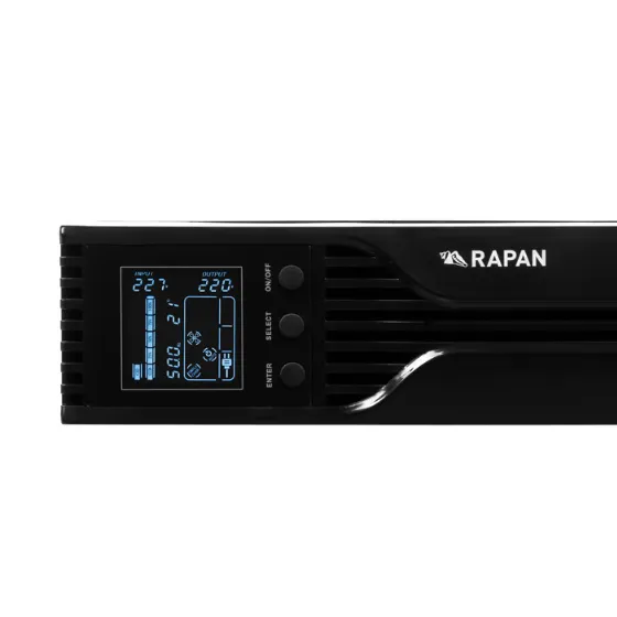 Индикация режимов RAPAN-UPS 3000-RACK-IN-4X9 Бастион